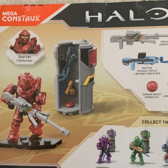 Mega Construx Lot of 4 Translucent Spartans Hellioskrill, Operators, Centurion.. - Picture 16 of 16